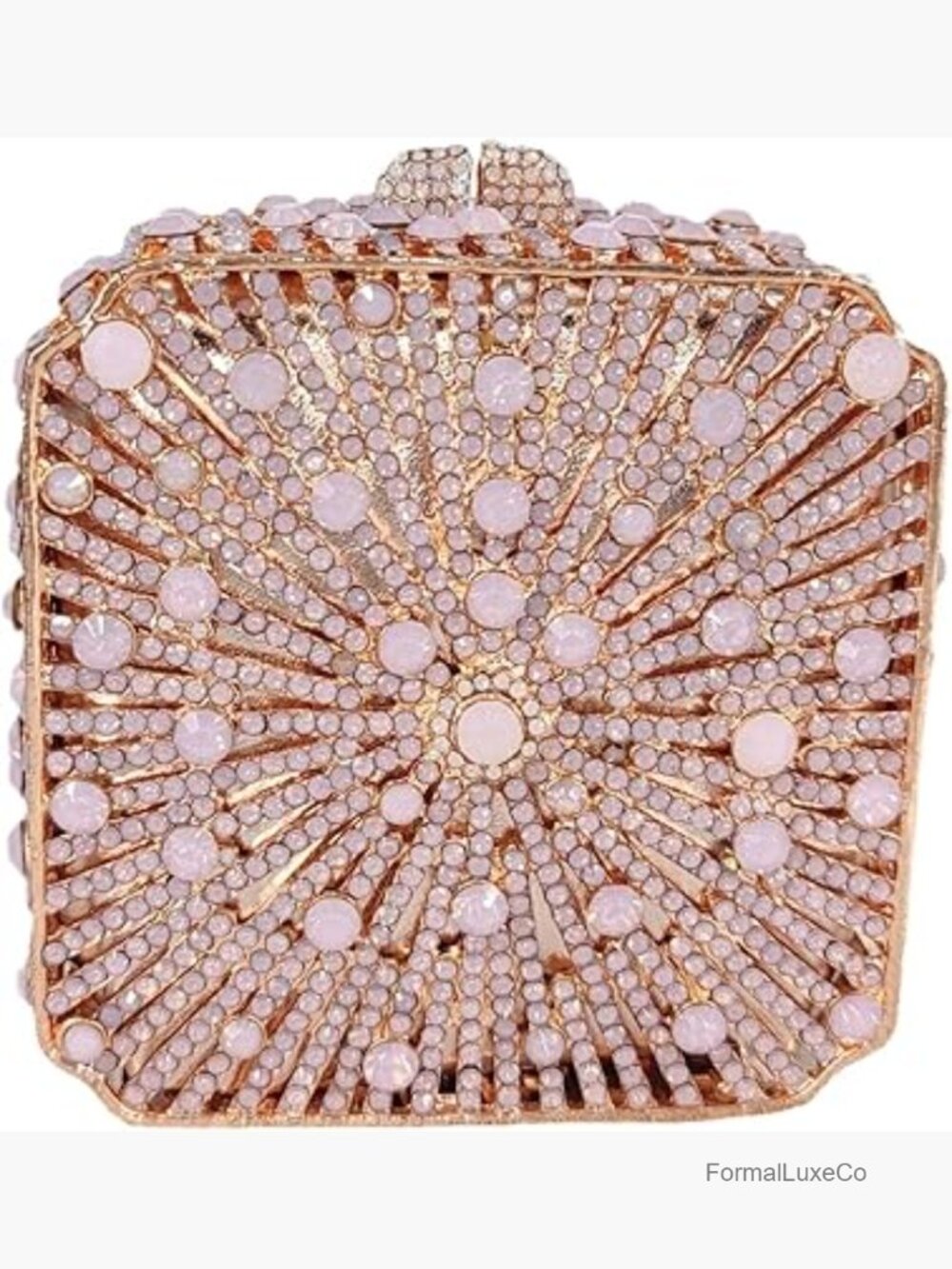 Crystal Clutch Evening Bag Rhinestone Purse Party Bridal Mini Box Clutch